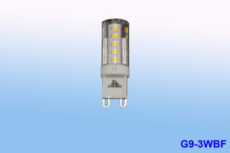 FOCOS LED G9 3WATT PLASTICO G9-3WBF/WBQ